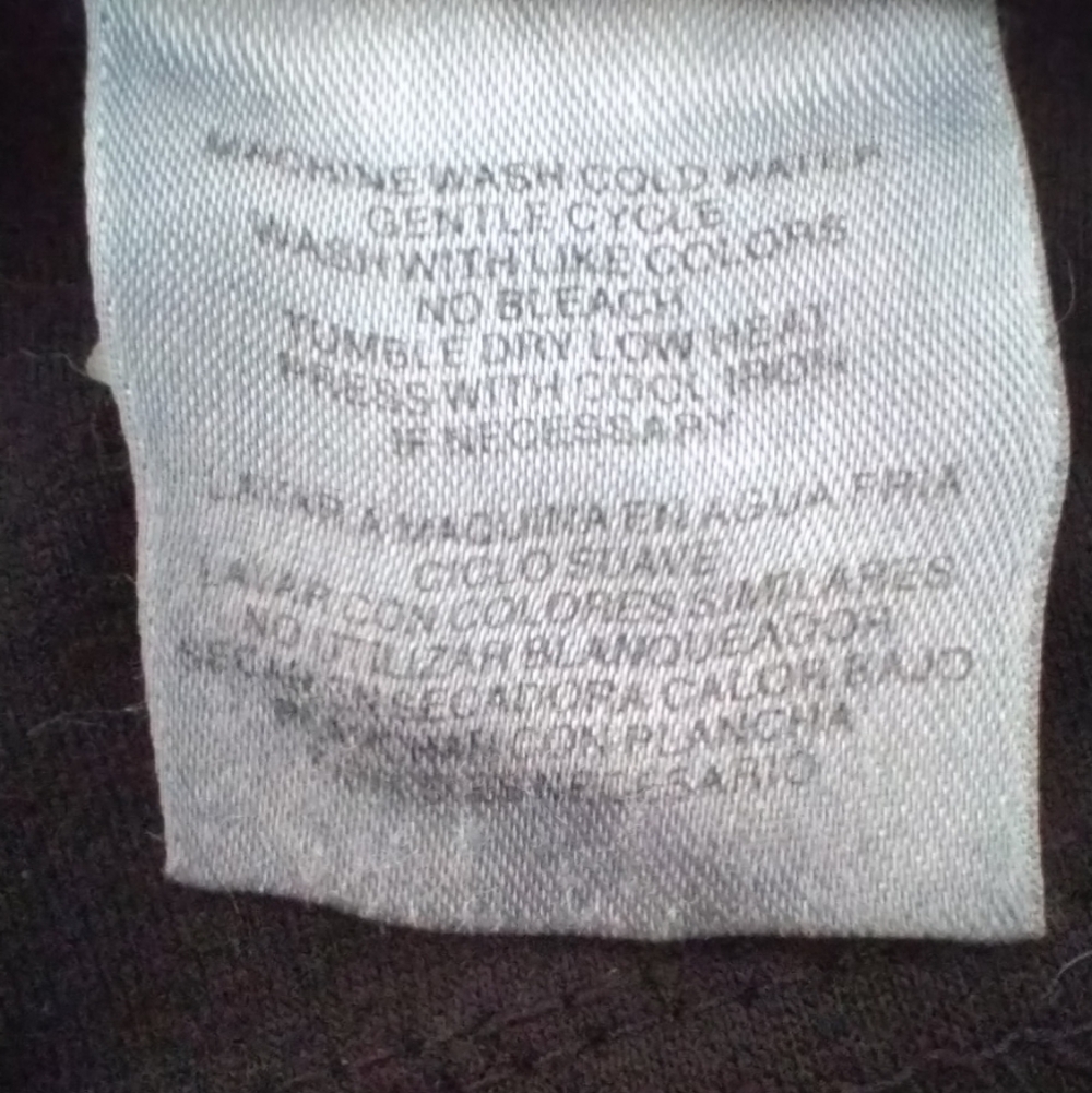 Jones New York Classic Black Women's Pants Sz 16W. - Picture 9 of 10